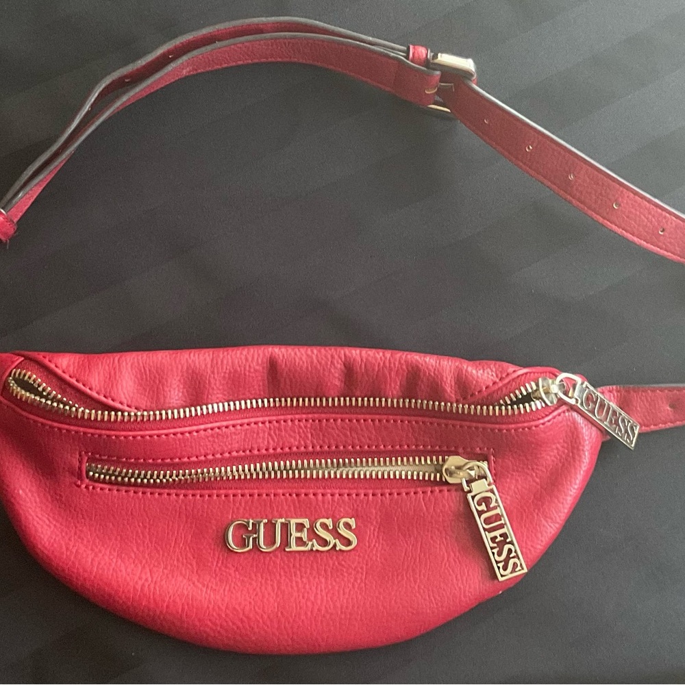 GUESS Red Crossbody Bag
